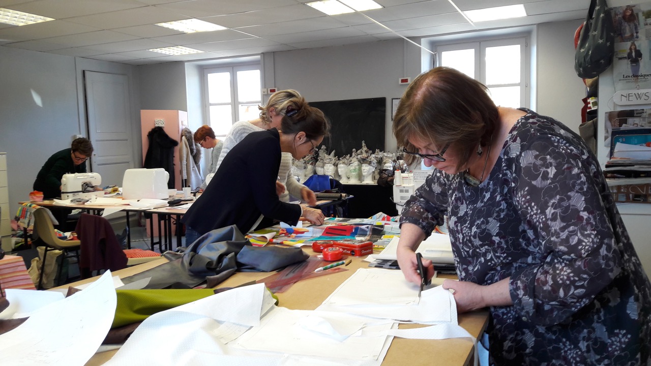 Cours de couture cabas Rozenn Saby Grenoble